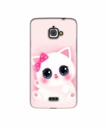 Amazon Brand - Solimo Designer Babby Kitty 3D Printed Hard Back Case Mobile Cover for InFocus M350