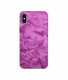 Amazon Brand - Solimo Designer Pink Paint 3D Printed Hard Back Case Mobile Cover for Apple iPhone Xs Max