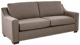 Amazon Brand – Ravenna Home Mayes Sloped Nailhead Sofa, 87