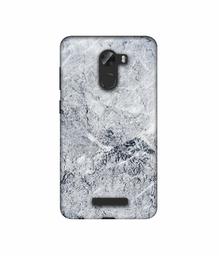 Amazon Brand - Solimo Designer Grayish Marble 3D Printed Hard Back Case Mobile Cover for Gionee A1 Lite