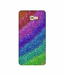 Amazon Brand - Solimo Designer Multicolor Sparkle 3D Printed Hard Back Case Mobile Cover for Samsung Galaxy C9 Pro