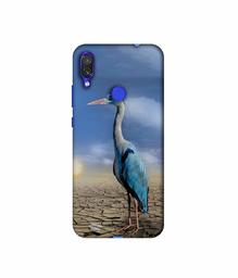 Amazon Brand - Solimo Designer Bagula 3D Printed Hard Back Case Mobile Cover for Xiaomi Redmi Note 7 Pro