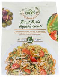 Whole Foods Market, Vegetable Spirals, Basil Pesto (Frozen), 10 Ounce