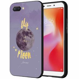 Amazon Brand - Solimo Designer Moon Printed Hard Back Case Mobile Cover for Xiaomi Redmi 6A (D1279)