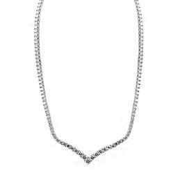 [Find] Amazon Collection Rhodium Plated suta-ringusiruba-kuriakyu-bikkuzirukonia X – dezaindone-texibunekkuresu Necklace jen00326 _ 110cl00jd00 