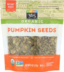 365 Everyday Value, Organic Pumpkin Seeds, 8 oz