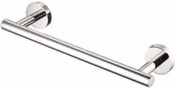 UMI. by Amazon SUS 304 Stainless Steel Towel Rail Towel Holder for Bathroom Kitchen Wall Mounted A2000-P, Polished stainless steel., 30 cm