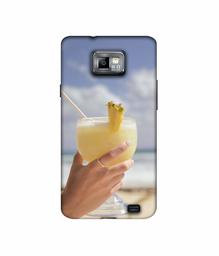 Amazon Brand - Solimo Designer Shake 3D Printed Hard Back Case Mobile Cover for Samsung Galaxy S2