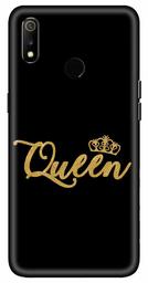 Amazon Brand - Solimo Designer Queen 3D Printed Hard Back Case Mobile Cover for Realme 3 / Realme 3i