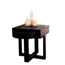 Pinzon Griffen Hardwood Side Table