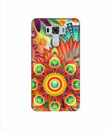 Amazon Brand - Solimo Designer Rangoli 3D Printed Hard Back Case Mobile Cover for Asus Zenfone 3 Laser ZC551KL