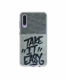 Amazon Brand - Solimo Designer Take It Easy UV Printed Soft Back Case Mobile Cover for Samsung Galaxy A50s