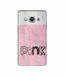 Amazon Brand - Solimo Designer Pink 3D Printed Hard Back Case Mobile Cover for Samsung Galaxy J3 Pro