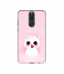 Amazon Brand - Solimo Designer Kitty UV Printed Soft Back Case Mobile Cover for Huawei Honor 9i