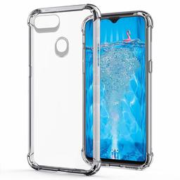 Amazon Brand - Solimo Soft & Flexible Back Phone Case for Oppo F9 Pro (Transparent)