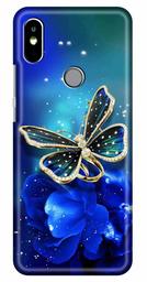 Amazon Brand - Solimo Designer Butterfly Design 3D Printed Hard Back Case Mobile Cover for Xiaomi Redmi Y2