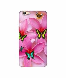 Amazon Brand - Solimo Designer B-Butterflies 3D Printed Hard Back Case Mobile Cover for Oppo F1s