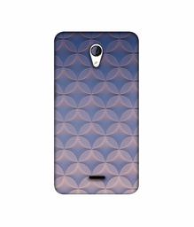 Amazon Brand - Solimo Designer Circle Texture 3D Printed Hard Back Case Mobile Cover for Micromax Canvas Unite 2 A106