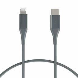 AmazonBasics Câble nouvelle génération USB-C vers Lightning, chargeur certifié MFi pour iPhone - Vert foncé, 30,4 cm