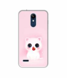 Amazon Brand - Solimo Designer Kitty UV Printed Soft Back Case Mobile Cover for LG K9