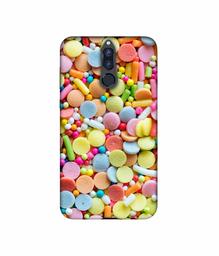 Amazon Brand - Solimo Designer Candies 3D Printed Hard Back Case Mobile Cover for Huawei Honor 9i