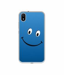 Amazon Brand - Solimo Designer Happy UV Printed Soft Back Case Mobile Cover for Mi Redmi 7A