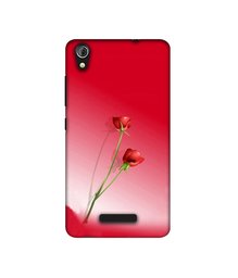 Amazon Brand - Solimo Designer Red Roses UV Printed Soft Back Case Mobile Cover for Gionee Pioneer P5W