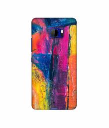 Amazon Brand - Solimo Designer Color Mash On Canvas 3D Printed Hard Back Case Mobile Cover for HTC U Ultra