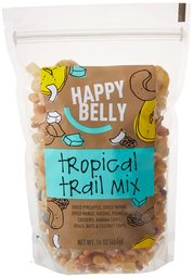 Amazon Brand - Happy Belly Tropical Trail Mix, 16 Ounce