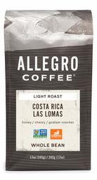 Allegro Coffee Costa Rica Whole Bean Coffee, 12 oz