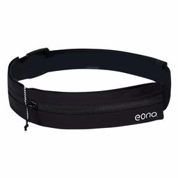 Eono by Amazon - Riñoneras de Running Resistente al Agua con Correa Elástica Ajustable, Cinturón Deportivo de Gran Capacidad para Ejercicios, Ejercicio, Ciclismo, Viajes y Actividades al Aire Libre