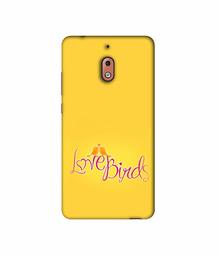 Amazon Brand - Solimo Designer Love Birds 3D Printed Hard Back Case Mobile Cover for Nokia 2.1