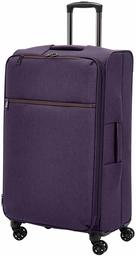 AmazonBasics Valise à roulettes souple et matelassée Belltown - 78 cm, Violet