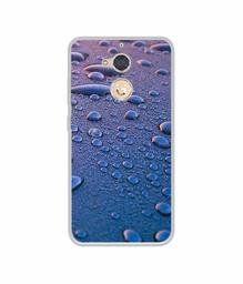 Amazon Brand - Solimo Designer Water Drops UV Printed Soft Back Case Mobile Cover for Gionee S6 Pro