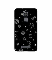 Amazon Brand - Solimo Designer Solar System UV Printed Soft Back Case Mobile Cover for Asus Zenfone 3 Max ZC520TL