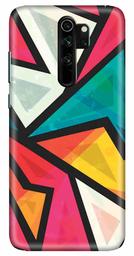 Amazon Brand - Solimo Designer Triangle Pattern 3D Printed Hard Back Case Mobile Cover for Xiaomi Redmi Note 8 Pro