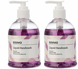 Amazon Brand - Solimo Handwash Liquid, Lavender - 250 ml (Pack of 2)