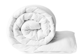 Amazon Brand - Solimo Microfibre Comforter, Single (White)