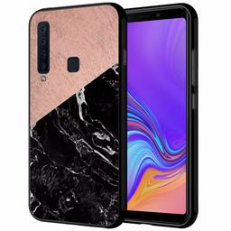 Amazon Brand - Solimo Designer Marble Printed Hard Back Case Mobile Cover for Samsung Galaxy A9 (D1164)