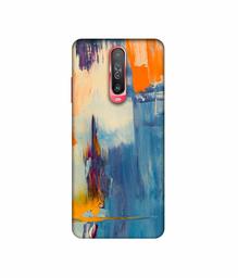 Amazon Brand - Solimo Designer Multicolor Brush Texture 3D Printed Hard Back Case Mobile Cover for Poco X2 / Mi Redmi K30