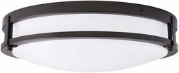 Amazon Brand – Ravenna Home Casual Flush Mount, 4