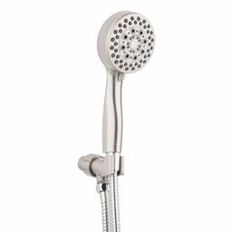 AmazonBasics 5 Function Hand Shower Set - Satin Nickel