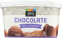 365 Everyday Value, Chocolate Ice Cream, 48 oz (Frozen)