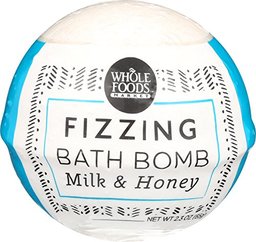 Whole Foods Market, Fizzing Bath Bomb, Milk & Honey, 2.3 oz