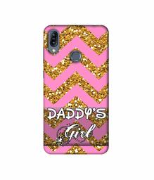 Amazon Brand - Solimo Designer Daddy's Girl 3D Printed Hard Back Case Mobile Cover for Asus Zenfone Max (M2) ZB633KL