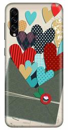 Amazon Brand - Solimo Designer Heart Design 3D Printed Hard Back Case Mobile Cover for Samsung Galaxy A50s