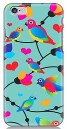 Amazon Brand - Solimo Designer Birds Patterns Design 3D Printed Hard Back Case Mobile Cover for Apple iPhone 6s