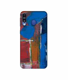 Amazon Brand - Solimo Designer Color Blog On Canvas 3D Printed Hard Back Case Mobile Cover for Samsung Galaxy M21