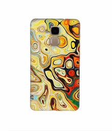 Amazon Brand - Solimo Designer Multicolor Smash Paint 3D Printed Hard Back Case Mobile Cover for Huawei Honor 5c