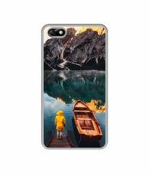 Amazon Brand - Solimo Designer Lake View UV Printed Soft Back Case Mobile Cover for Huawei Honor 4X